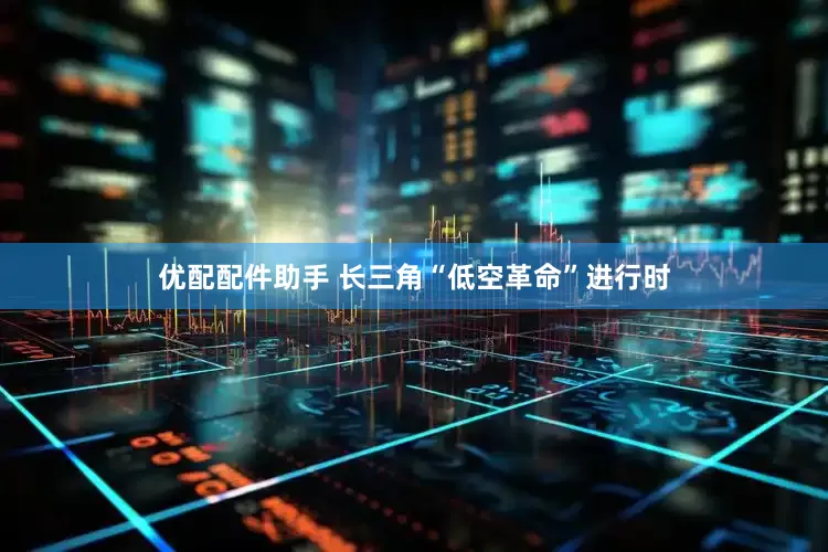 优配配件助手 长三角“低空革命”进行时
