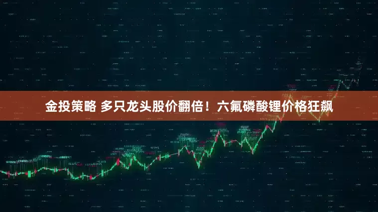 金投策略 多只龙头股价翻倍！六氟磷酸锂价格狂飙